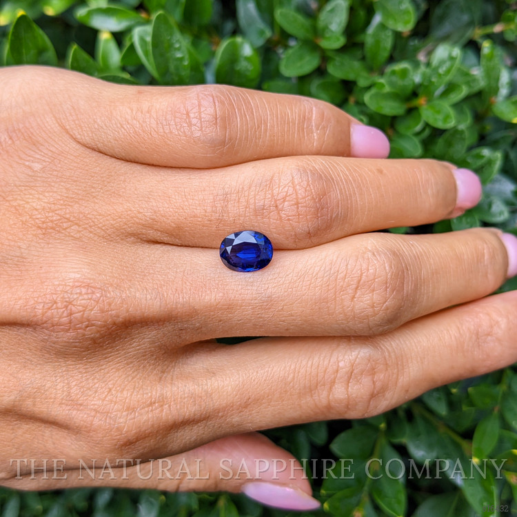2.15 Ct. Blue Sapphire from Ceylon (Sri Lanka)