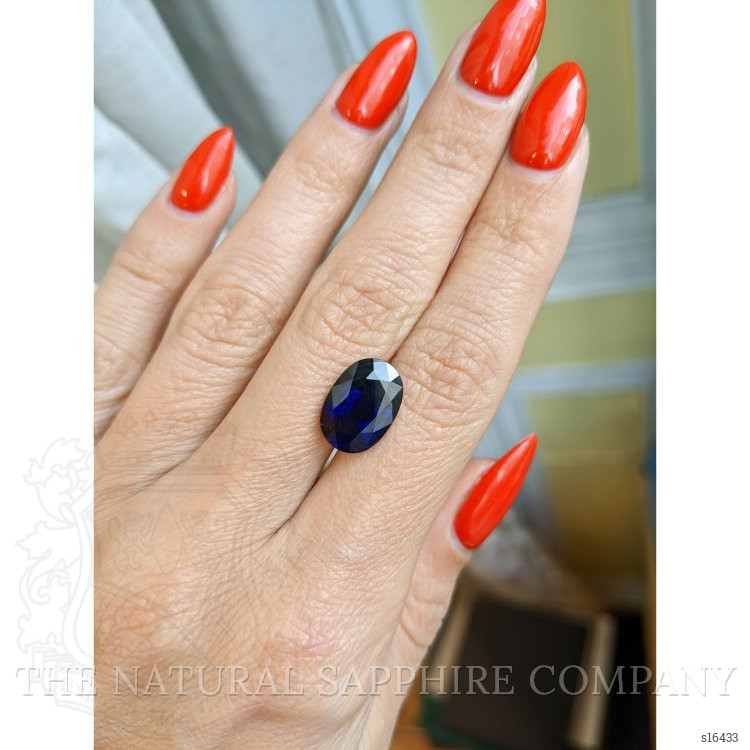 5.64 Ct. Blue Sapphire from Thailand