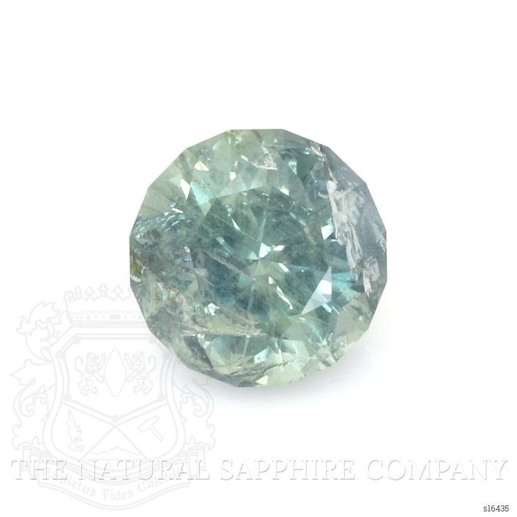 3.31 Ct. Bluish Green Sapphire from East Africa