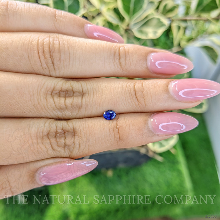 0.35 Ct. Blue Sapphire from Ceylon (Sri Lanka)