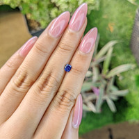 0.54 Ct. Blue Sapphire from Ceylon (Sri Lanka) Life Style