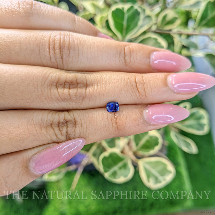 0.54 Ct. Blue Sapphire from Ceylon (Sri Lanka)