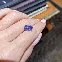 3.59 Ct. Color Change Sapphire from Ceylon (Sri Lanka) Life Style