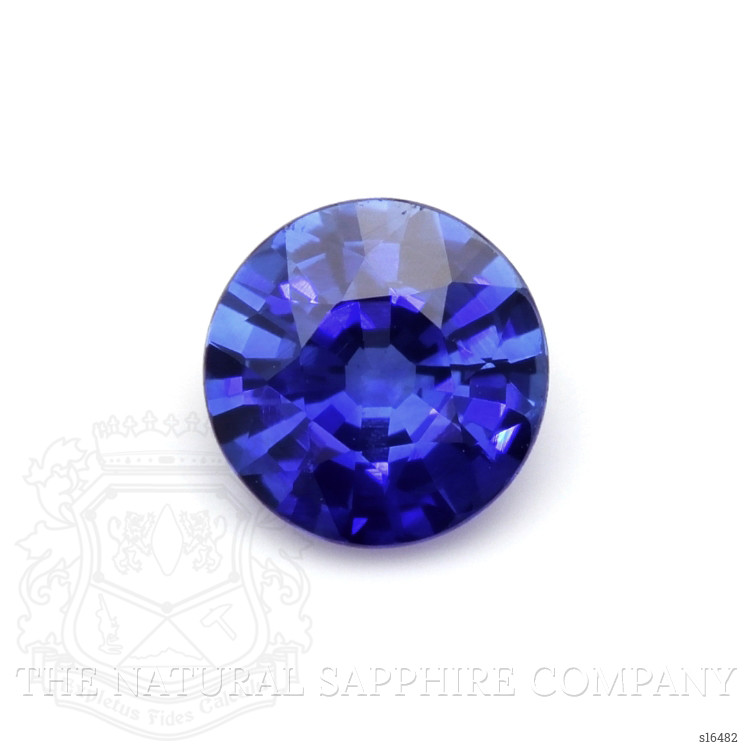 0.71 Ct. Blue Sapphire from Ceylon (Sri Lanka)