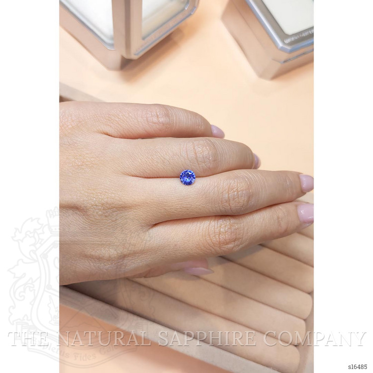0.67 Ct. Blue Sapphire from Ceylon (Sri Lanka)