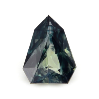 1.23 Ct. Bluish Green Sapphire from Madagascar Video