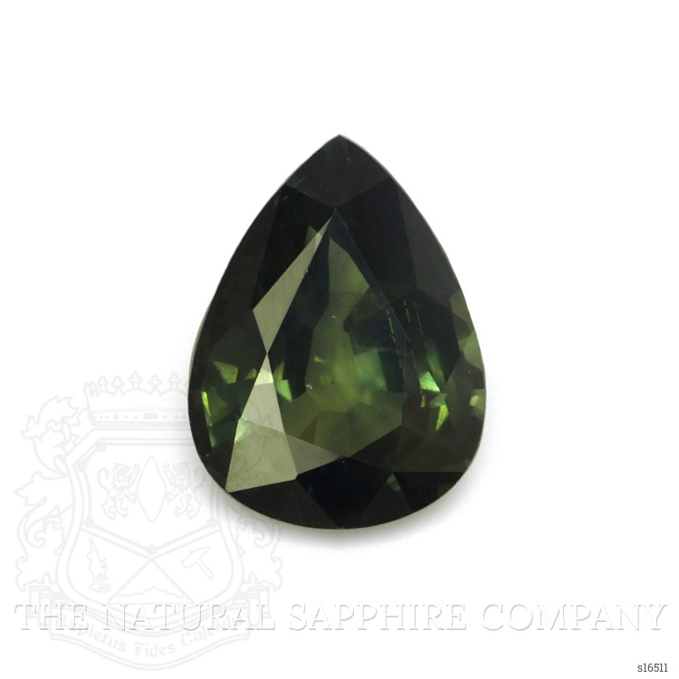 4.38 Ct. Green Sapphire from Ceylon (Sri Lanka)