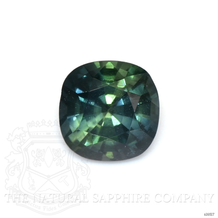 0.97 Ct. Bluish Green Sapphire from Ceylon (Sri Lanka)