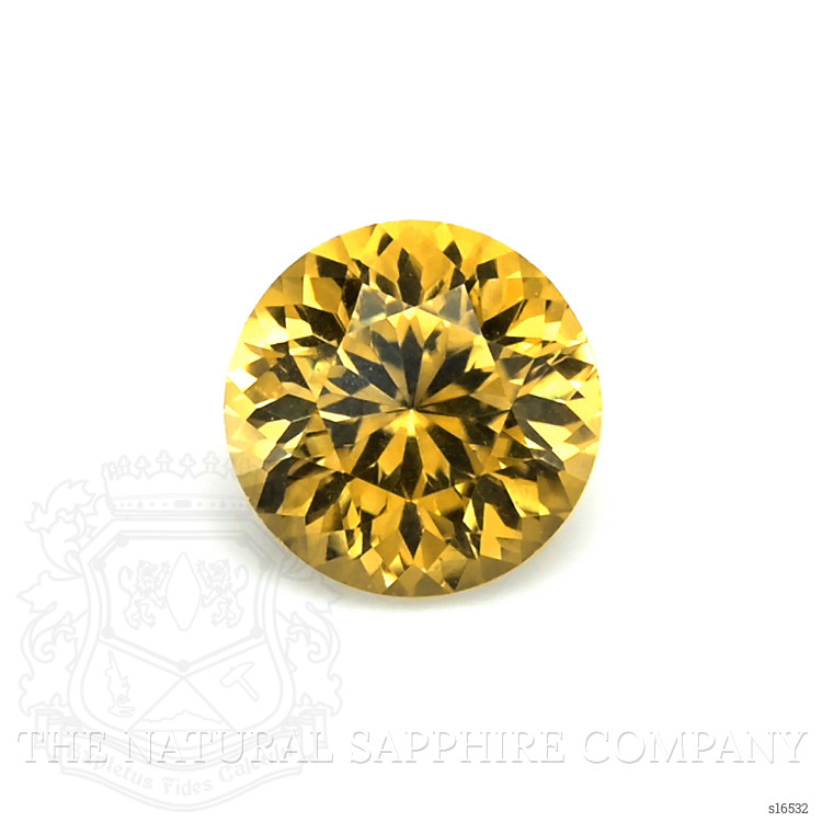 0.85 Ct. Yellow Sapphire from Montana