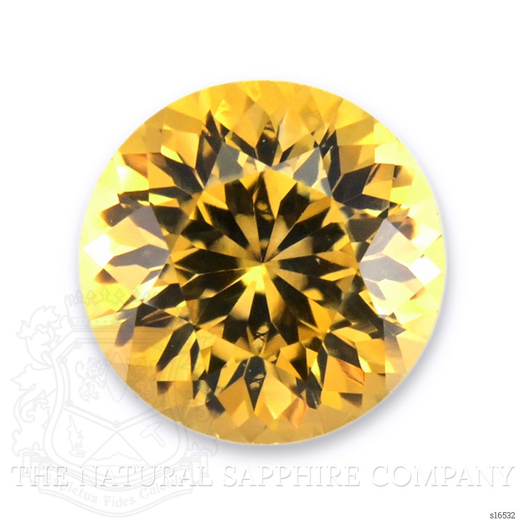 0.85 Ct. Yellow Sapphire from Montana