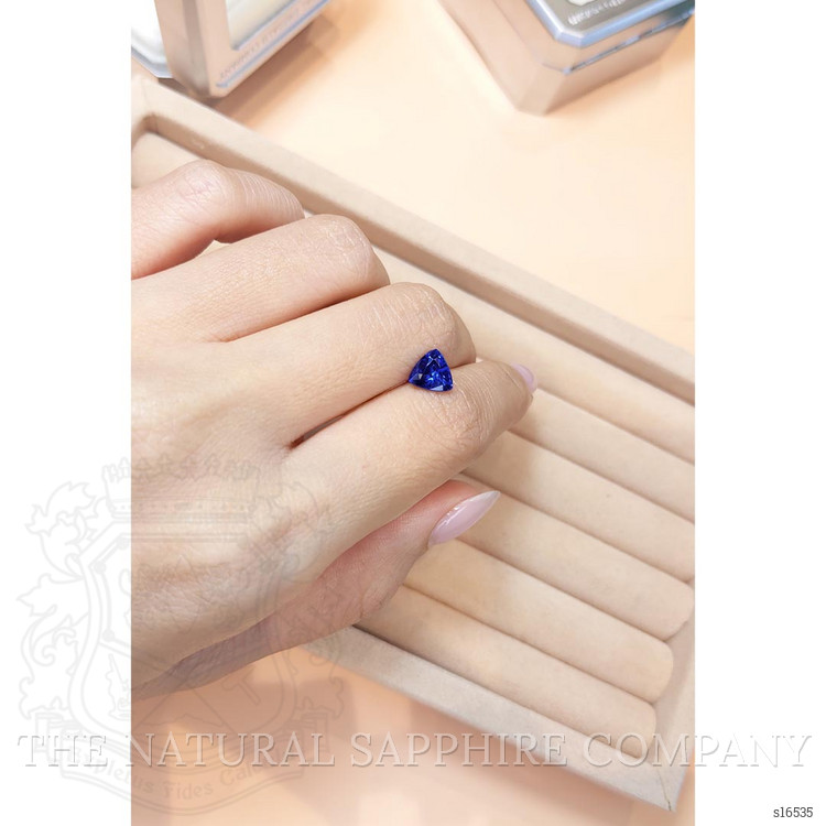 1.62 Ct. Blue Sapphire from Ceylon (Sri Lanka)