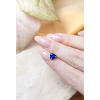 1.62 Ct. Blue Sapphire from Ceylon (Sri Lanka) Life Style
