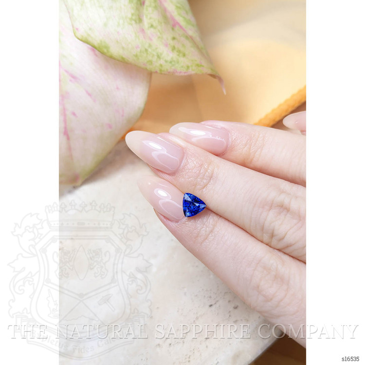 1.62 Ct. Blue Sapphire from Ceylon (Sri Lanka)