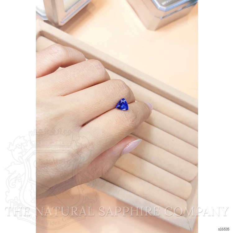 1.62 Ct. Blue Sapphire from Ceylon (Sri Lanka)