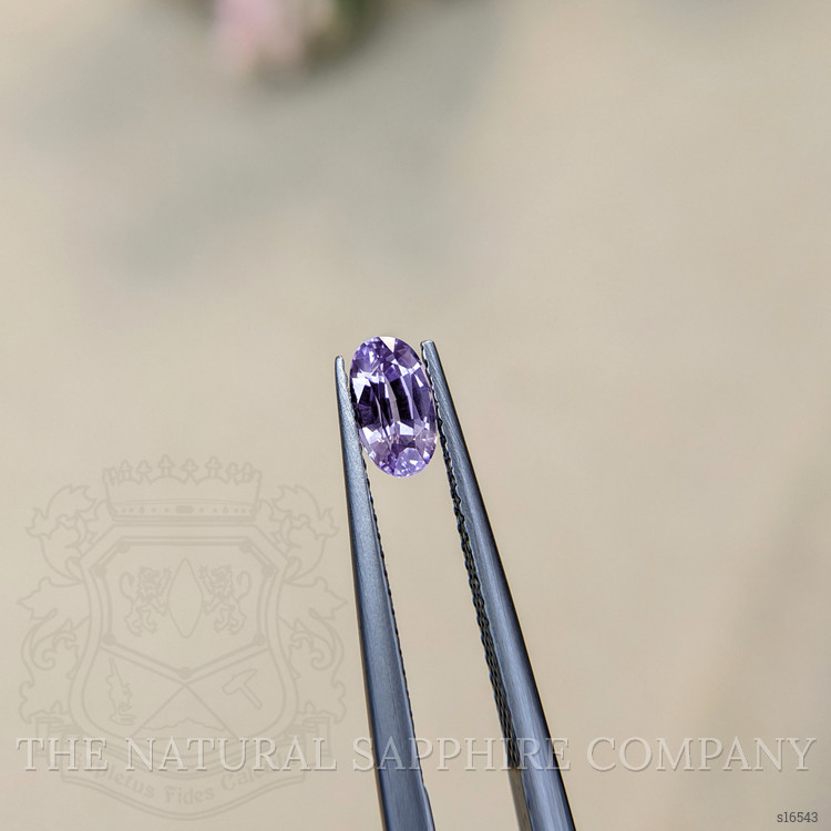 0.85 Ct. Purple Sapphire from Ceylon (Sri Lanka)