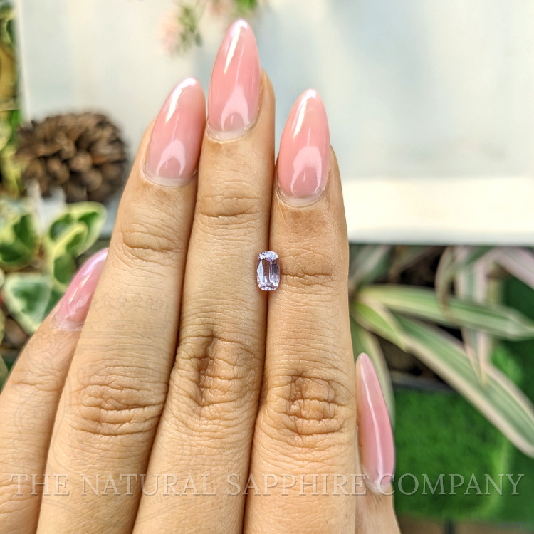 0.63 Ct. Pinkish Purple Sapphire from Ceylon (Sri Lanka)