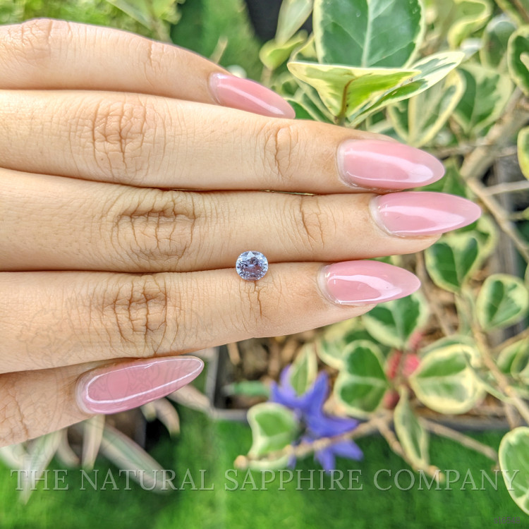 0.84 Ct. Purple Sapphire from Ceylon (Sri Lanka)