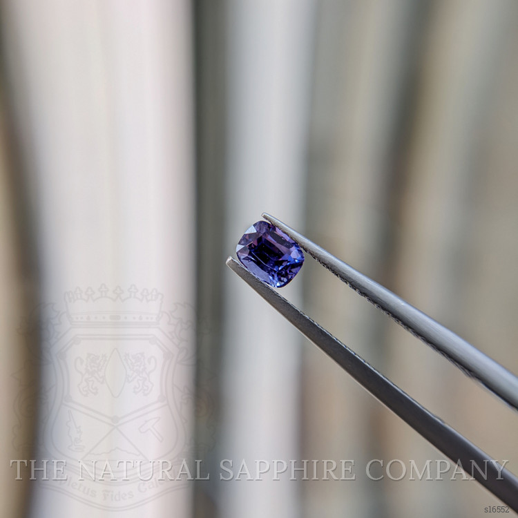 0.62 Ct. Color Change Sapphire from Ceylon (Sri Lanka)