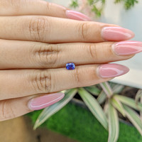 0.62 Ct. Color Change Sapphire from Ceylon (Sri Lanka) Life Style