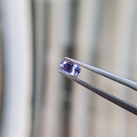 0.72 Ct. Violet Sapphire from Ceylon (Sri Lanka) Life Style