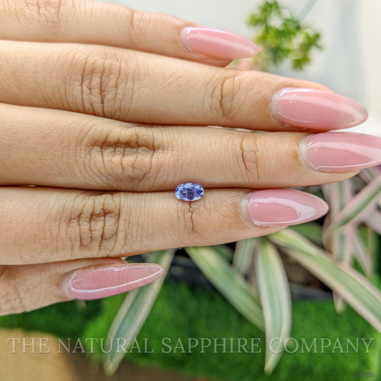 0.72 Ct. Violet Sapphire from Ceylon (Sri Lanka)