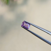 0.61 Ct. Pinkish Purple Sapphire from Ceylon (Sri Lanka) Life Style