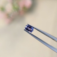0.61 Ct. Violet Sapphire from Ceylon (Sri Lanka) Life Style