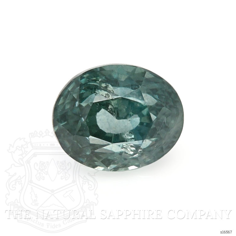 3.07 Ct. Bluish Green Sapphire from Tanzania
