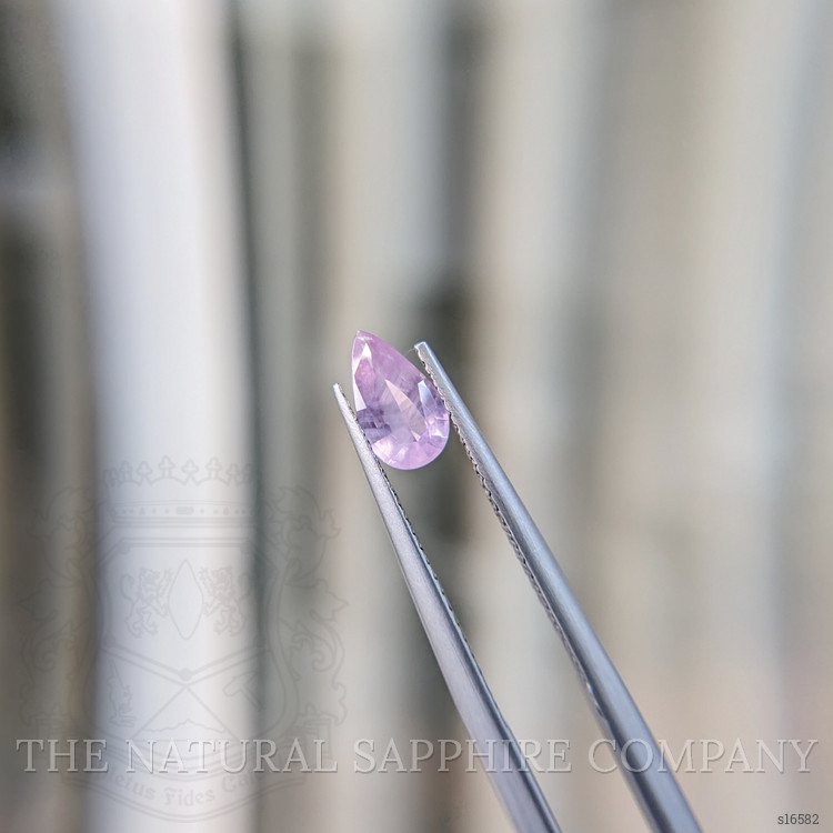 0.77 Ct. Pinkish Purple Sapphire from Ceylon (Sri Lanka)