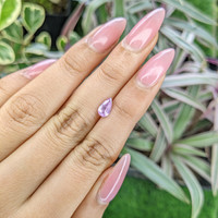 0.77 Ct. Pinkish Purple Sapphire from Ceylon (Sri Lanka) Life Style