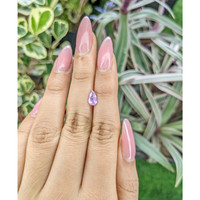 0.77 Ct. Pinkish Purple Sapphire from Ceylon (Sri Lanka) Life Style