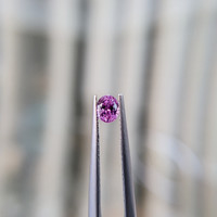 0.40 Ct. Pinkish Purple Sapphire from Ceylon (Sri Lanka) Life Style