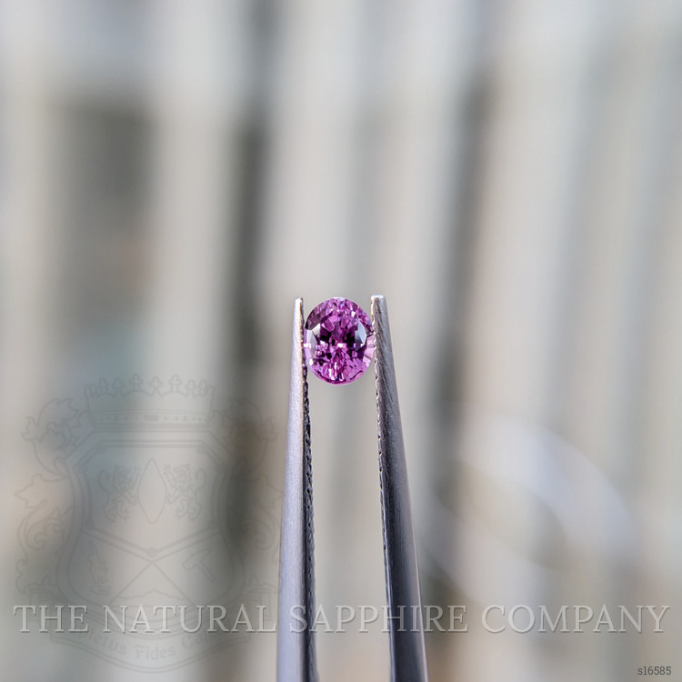 0.40 Ct. Pinkish Purple Sapphire from Ceylon (Sri Lanka)