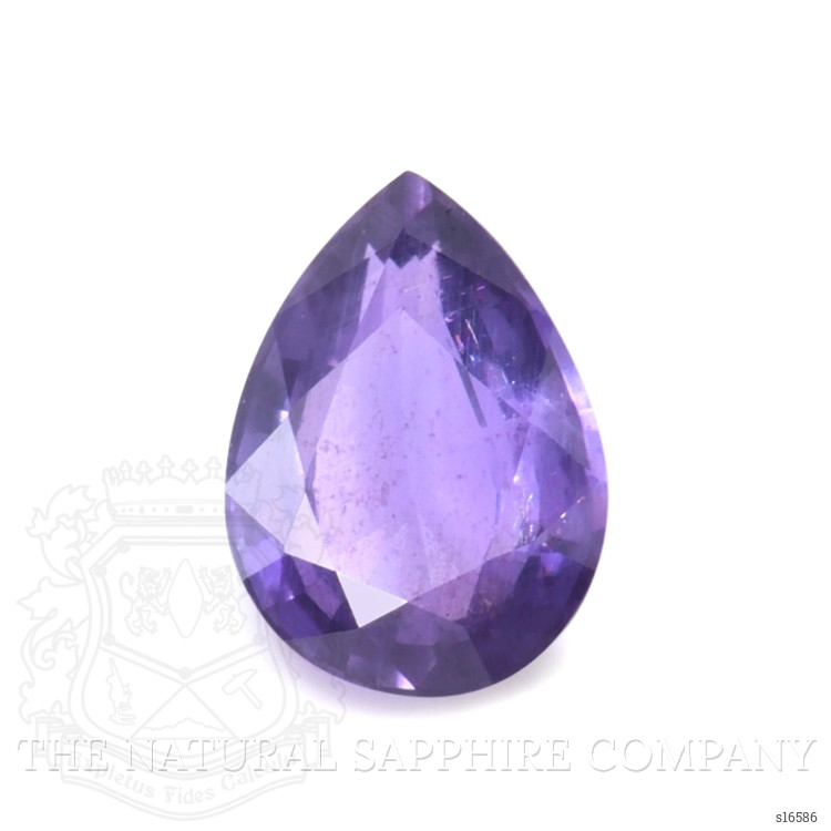 0.45 Ct. Purple Sapphire from Ceylon (Sri Lanka)