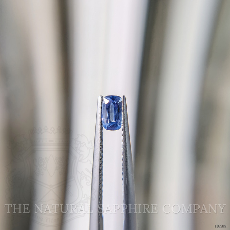 0.55 Ct. Blue Sapphire from Ceylon (Sri Lanka)