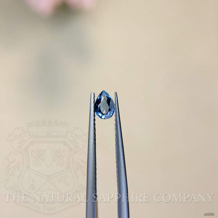 0.53 Ct. Blue Sapphire from Ceylon (Sri Lanka)