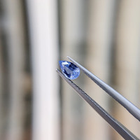 0.63 Ct. Blue Sapphire from Ceylon (Sri Lanka) Life Style