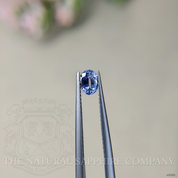 0.60 Ct. Blue Sapphire from Ceylon (Sri Lanka)