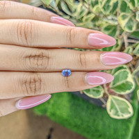 0.60 Ct. Blue Sapphire from Ceylon (Sri Lanka) Life Style