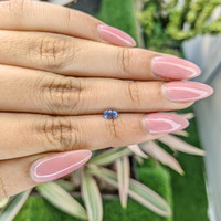 0.47 Ct. Blue Sapphire from Ceylon (Sri Lanka) Life Style