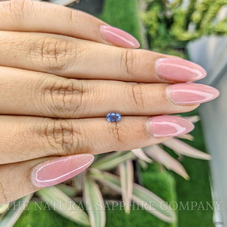 0.47 Ct. Blue Sapphire from Ceylon (Sri Lanka)