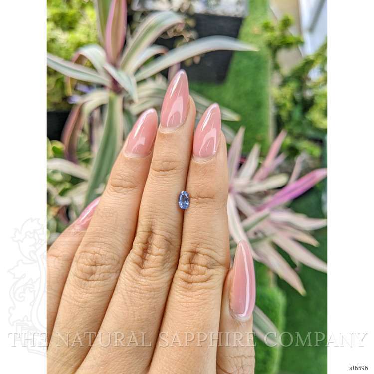 0.47 Ct. Blue Sapphire from Ceylon (Sri Lanka)