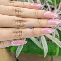 0.42 Ct. Blue Sapphire from Ceylon (Sri Lanka) Life Style