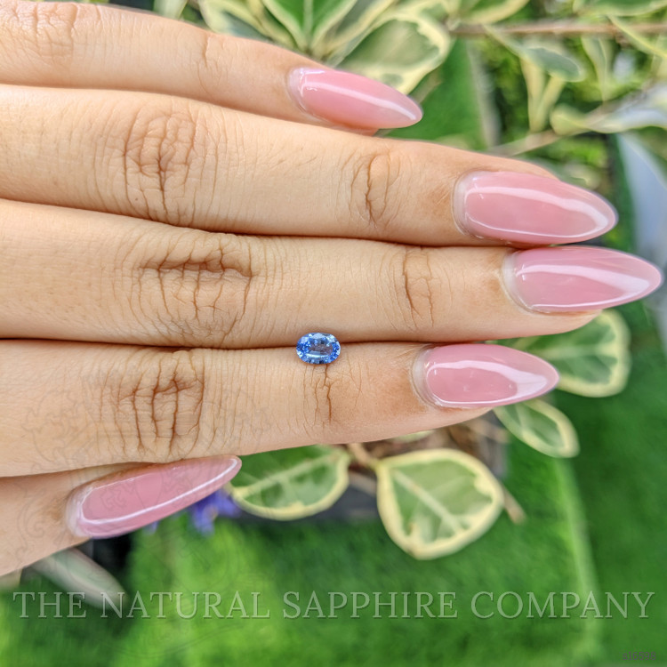 0.47 Ct. Blue Sapphire from Ceylon (Sri Lanka)