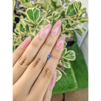 0.47 Ct. Blue Sapphire from Ceylon (Sri Lanka) Life Style