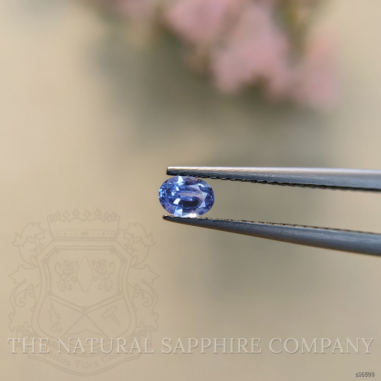 0.31 Ct. Blue Sapphire from Ceylon (Sri Lanka)