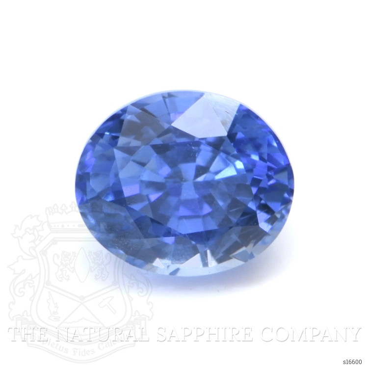 0.58 Ct. Blue Sapphire from Ceylon (Sri Lanka)