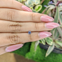 0.29 Ct. Blue Sapphire from Ceylon (Sri Lanka) Life Style