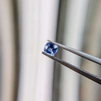 0.44 Ct. Blue Sapphire from Ceylon (Sri Lanka) Life Style