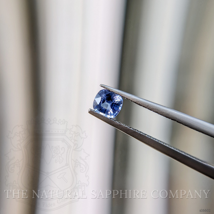 0.44 Ct. Blue Sapphire from Ceylon (Sri Lanka)